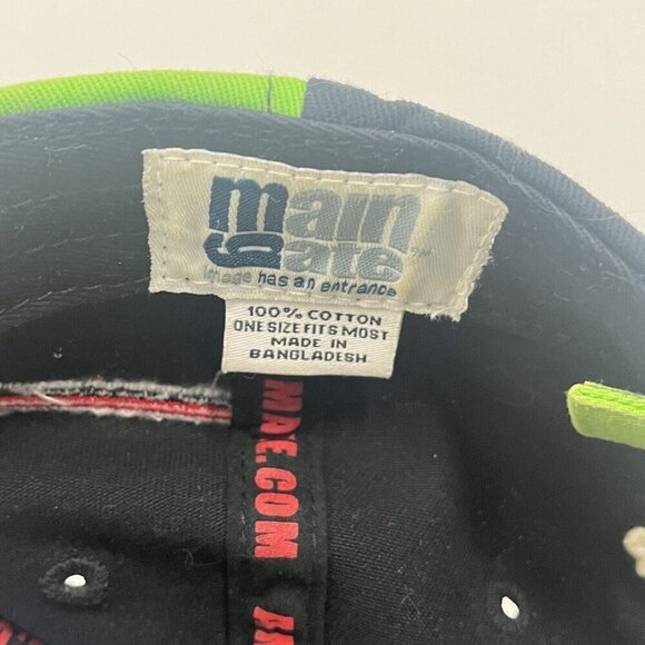 Amalie Motor Oil Racing Baseball Hat Flames Adjustable - Picture 6 of 6